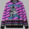 Even Baddies Get Saddies Ugly Christmas Sweater 3