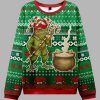 Frog Making Soup Ugly Christmas Sweater 2