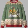 Frog and Toad Riding Bike Ugly Christmas Sweater 3 Frog and Toad Riding Bike Ugly Christmas Sweater 3