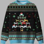 Gamepad Christmas Tree Ugly Christmas Sweater