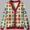 Gingerbread And Joy Ugly Cardigan Sweater 4 Gingerbread And Joy Ugly Cardigan Sweater 2