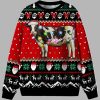 Glitter Cow Ugly Christmas Sweater 2