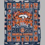 Go Broncos 2025 Forever Blanket