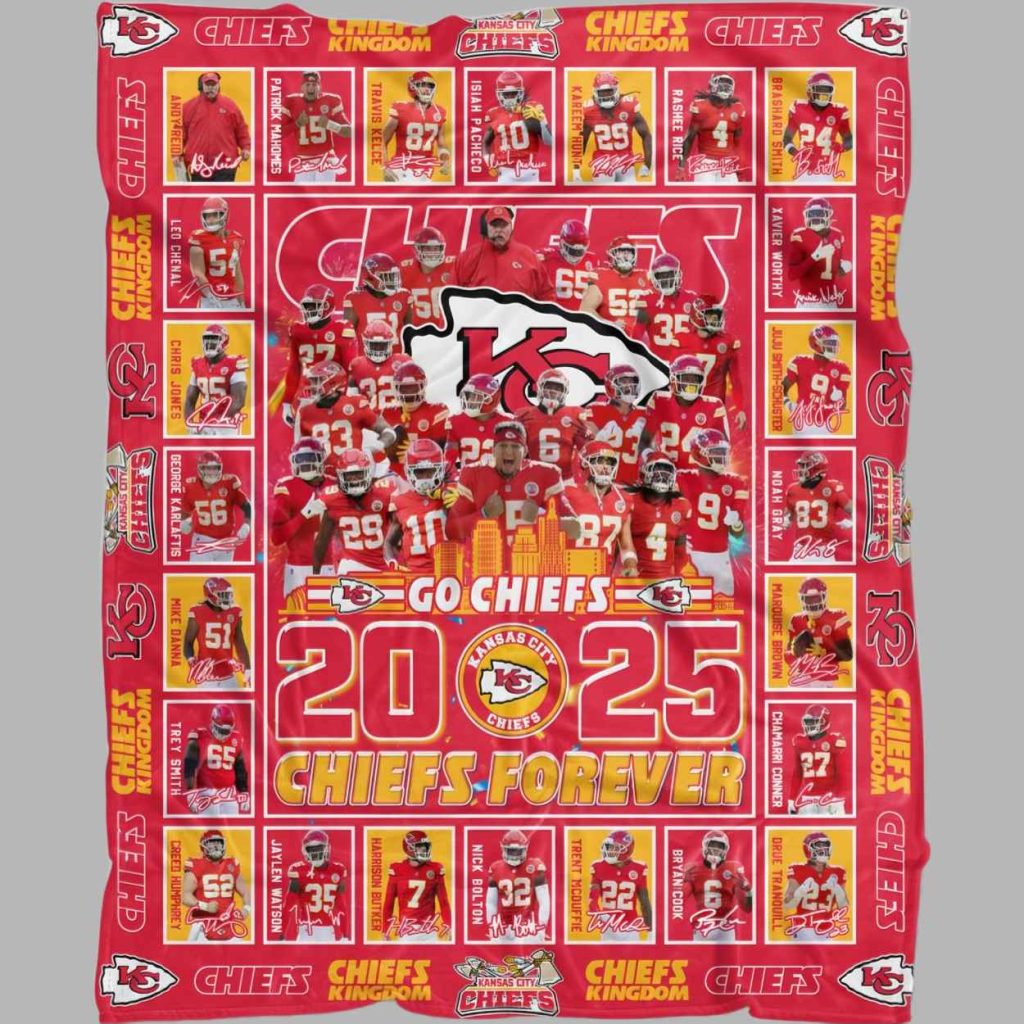Go Chiefs 2025 Forever Blanket 3 Go Chiefs 2025 Forever Blanket 3