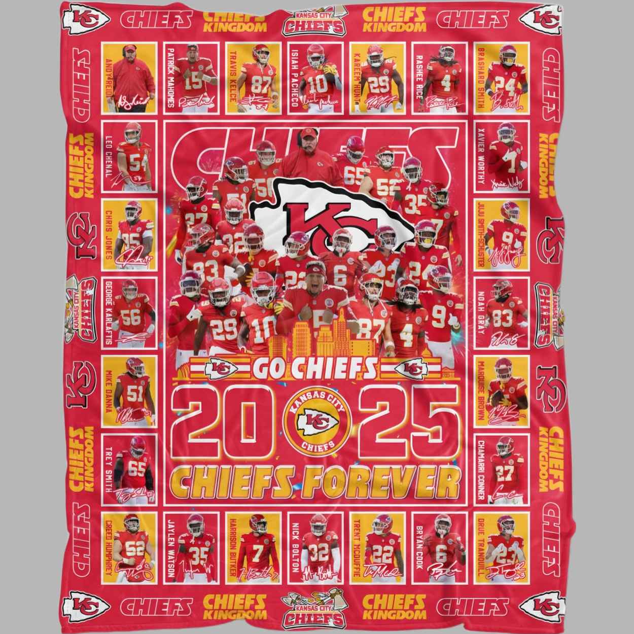 Go Chiefs 2025 Forever Blanket 2 Go Chiefs 2025 Forever Blanket 3