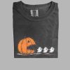 Halloween Pumpkin Chasing Ghost Shirt 2