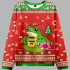 Hands Off Frog Ugly Christmas Sweater 5 Hands Off Frog Ugly Christmas Sweater 2