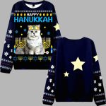 Happy Hanukkah Ugly Christmas Sweater