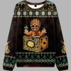 Horror Gingerbread Man Ugly Christmas Sweater 4 Horror Gingerbread Man Ugly Christmas Sweater 2