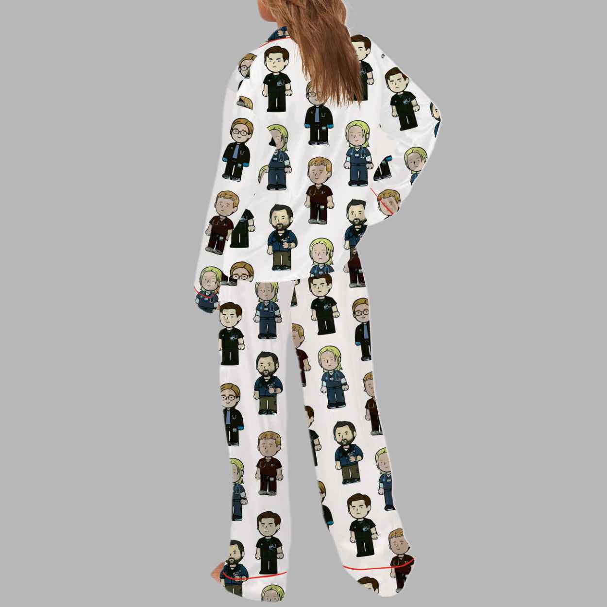 Hucklerobby Silky Satin Pajama Set 3 Hucklerobby Silky Satin Pajama Set 4