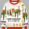 I Eat Cement Ugly Christmas Sweater 2