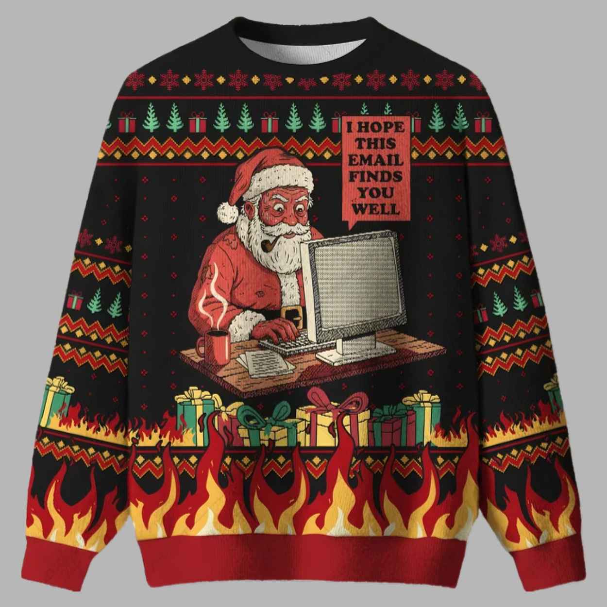 I Hope This Email Finds You Well Ugly Christmas Sweater 2 I Hope This Email Finds You Well Ugly Christmas Sweater 3