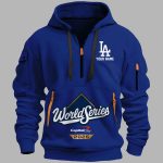 Dodgers World Series 2025 Quarter Zip Hoodie
