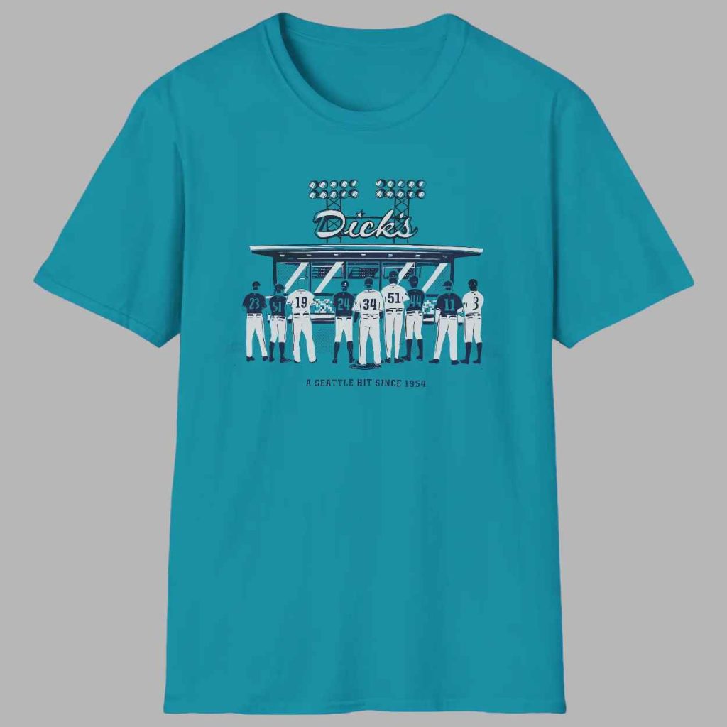 JP Crawford Mariners Dicks A Seattle Hit Since 1954 Shirt 3 JP Crawford Mariners Dicks A Seattle Hit Since 1954 Shirt 3