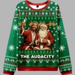 Jesus And Santa Ugly Christmas Sweater