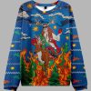 Jesus Riding A Reindeer Christian Ugly Christmas Sweater 4 Jesus Riding A Reindeer Christian Ugly Christmas Sweater 2