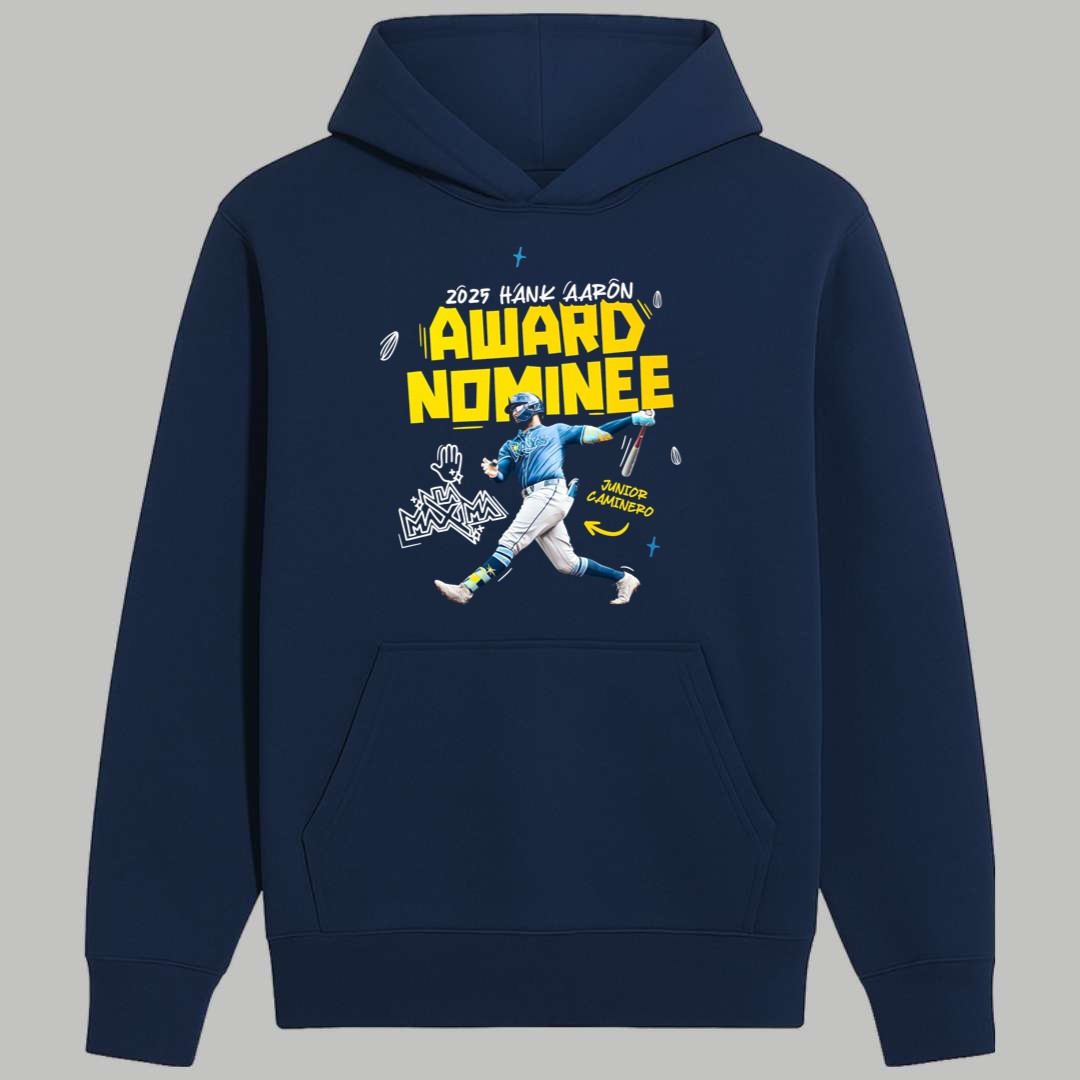 Junior Caminero Hank Aaron Award Nominee Shirt 2 Junior Caminero Hank Aaron Award Nominee Shirt 2