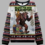 Krampus Catches Children Christmas Ugly Sweater
