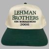 Lehman Brothers Risk Management 2008 Hat 3 Lehman Brothers Risk Management 2008 Hat 3