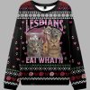Lesbians Eat What Ugly Christmas Sweater 2