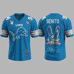 Lions Bad Bunny 2026 Halftime Show Custom Name And Number Jersey