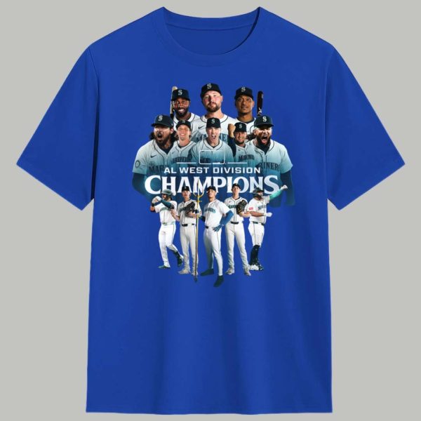 Mariners AL West Division Champions 2025 Shirt 1
