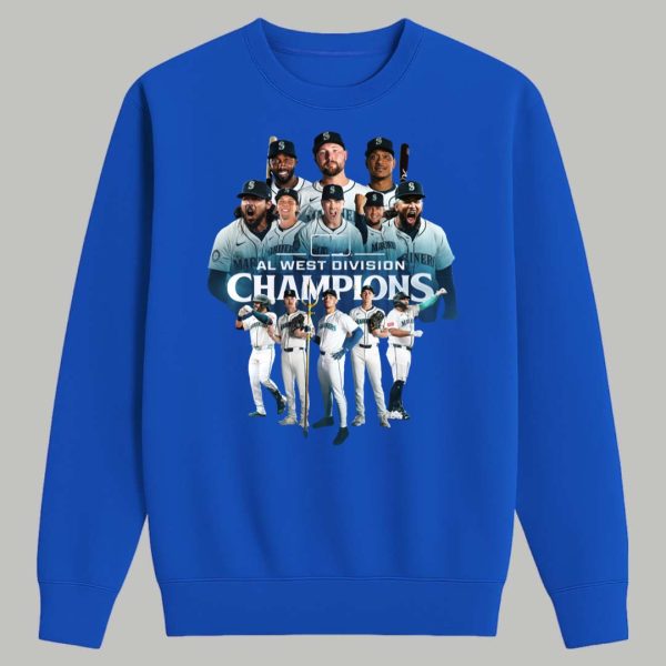 Mariners AL West Division Champions 2025 Shirt 3