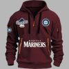 Mariners World Series 2025 Quarter Zip Hoodie 4