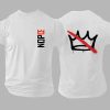 Mens No Kings In America Print Round Neck T Shirt 3