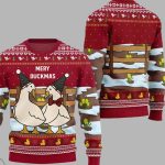 Merry Duckmas Ugly Christmas Sweater
