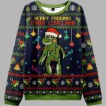 Merry Froghas From Loveland Ugly Christmas Sweater