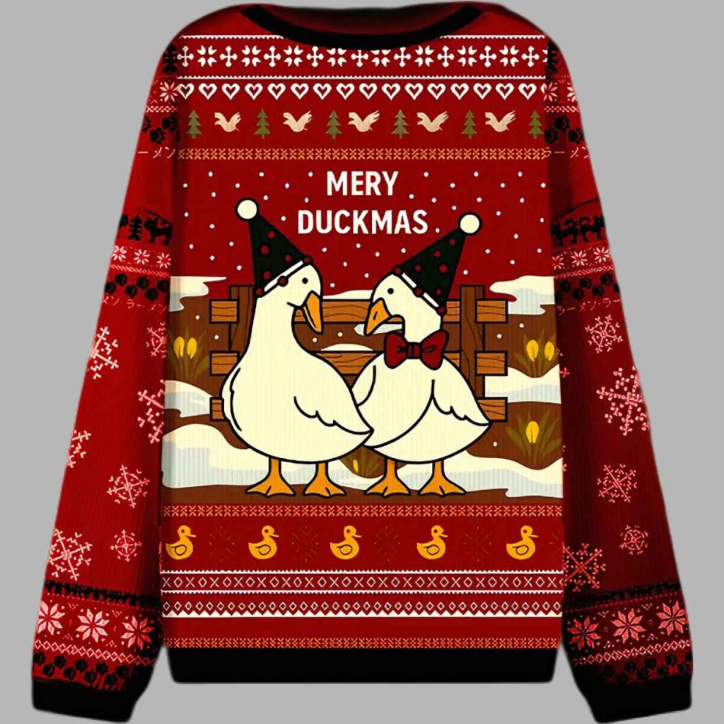 Mery duckmas Ugly Christmas Sweater 3