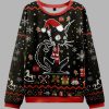 Messy Cat Ugly Christmas Sweater 1