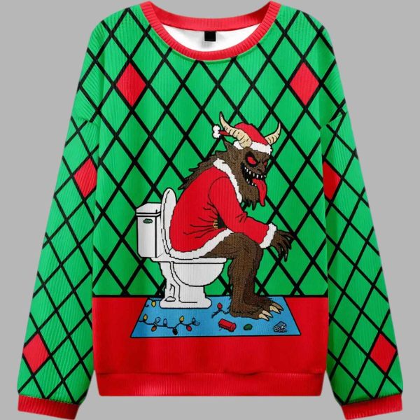 Monster Poop Ugly Christmas Sweater 3