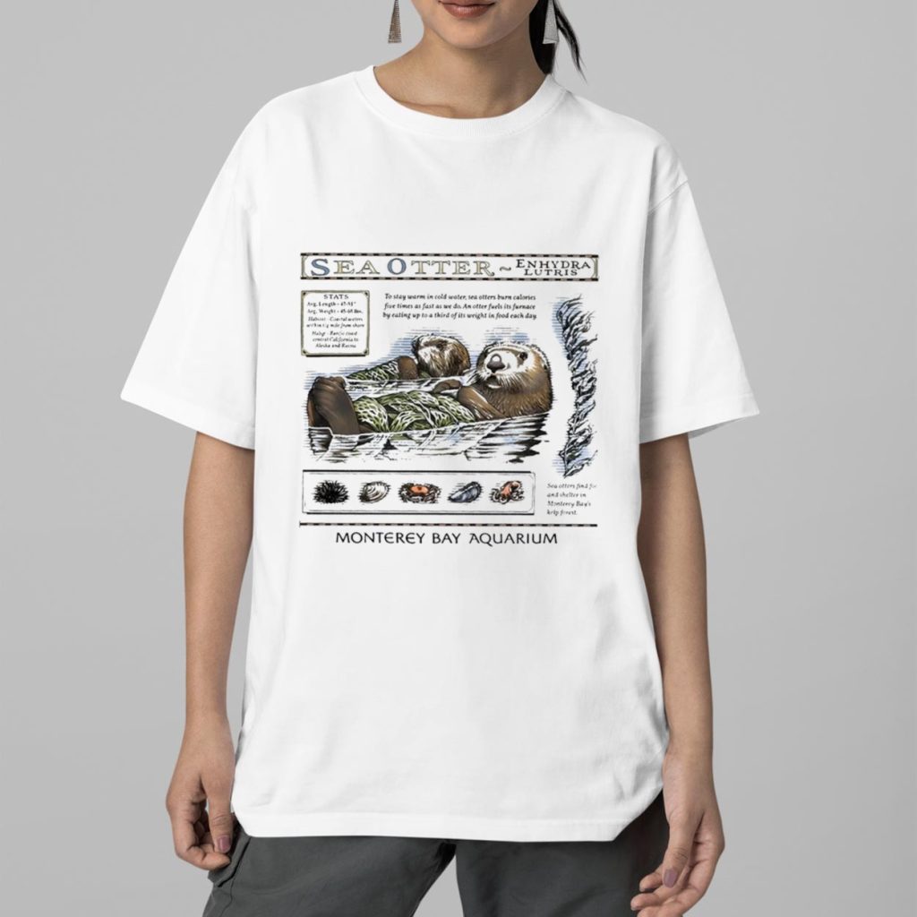 Monterey Bay Aquarium Otter Shirt 2