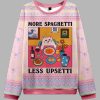 More Spaghetti Less Upsetti Ugly Christmas Sweater 2