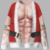 Muscle Santa Ugly Christmas Sweater 1