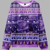Mystic Cat Beneath the Cosmic Veil Ugly Christmas Sweater 3