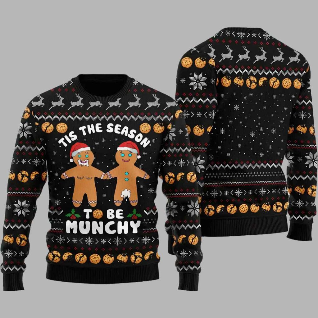 Naughty Gingerbread Ugly Christmas Sweater 3 Naughty Gingerbread Ugly Christmas Sweater 3