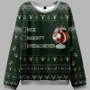 Nice Naughty Overachiever Ugly Christmas Sweater 1
