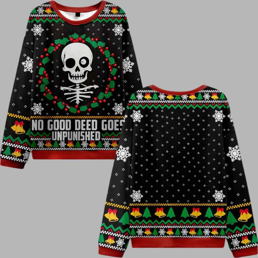 No Good Deed Ugly Christmas Sweater 3 No Good Deed Ugly Christmas Sweater 3