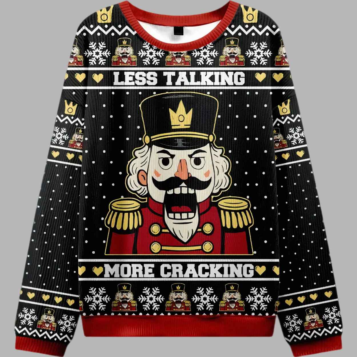 Nutcracker Funny Christmas Ugly Sweater 2 Nutcracker Funny Christmas Ugly Sweater 3