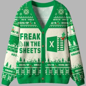 Freak in the Sheets Geek Ugly Cardigan Sweater 1