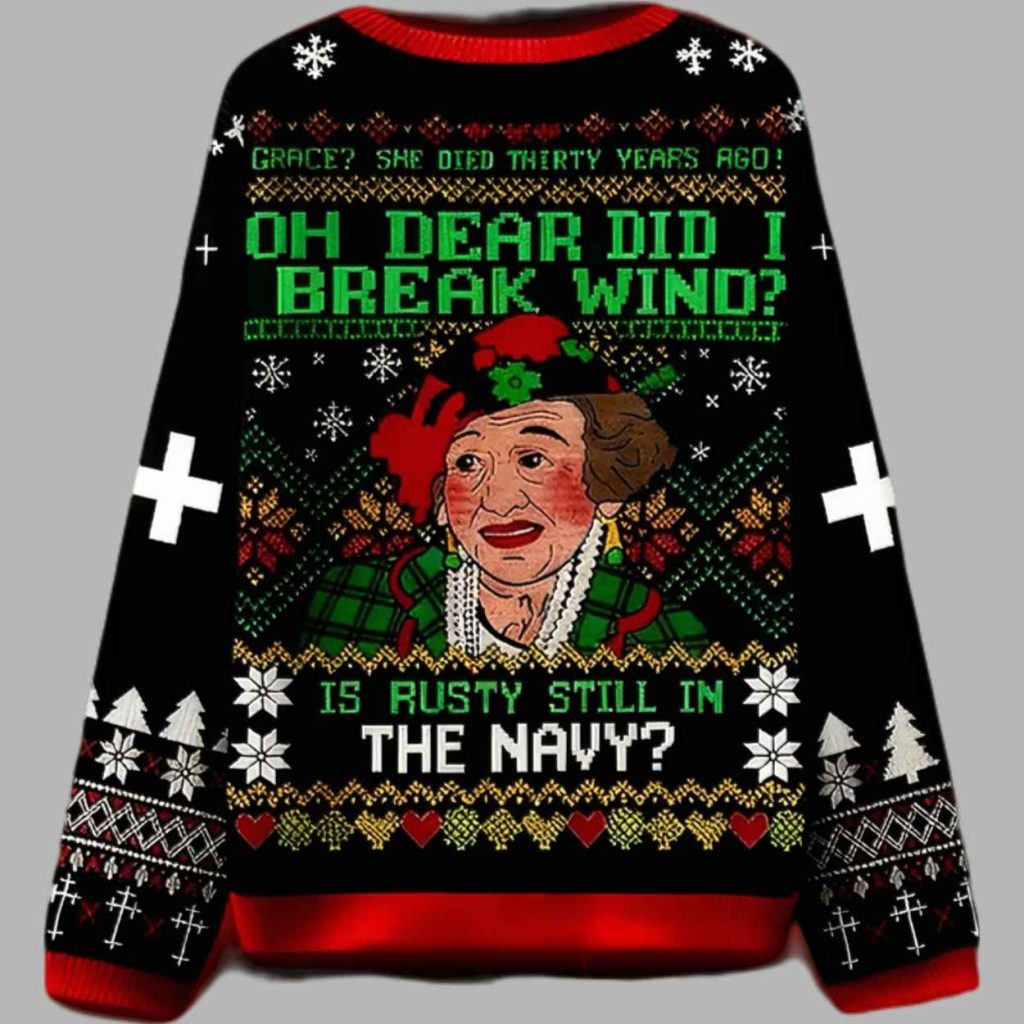 Oh Dear Did I Break Wind Ugly Christmas Sweater 3 Oh Dear Did I Break Wind Ugly Christmas Sweater 3