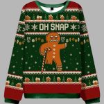 Oh Snap Ugly Christmas Sweater