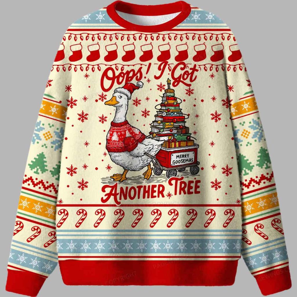 Oops I Got Another Tree Ugly Christmas Sweater 3 Oops I Got Another Tree Ugly Christmas Sweater 3