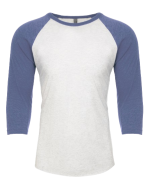 ROYAL SLEEVES/HEATHER WHITE