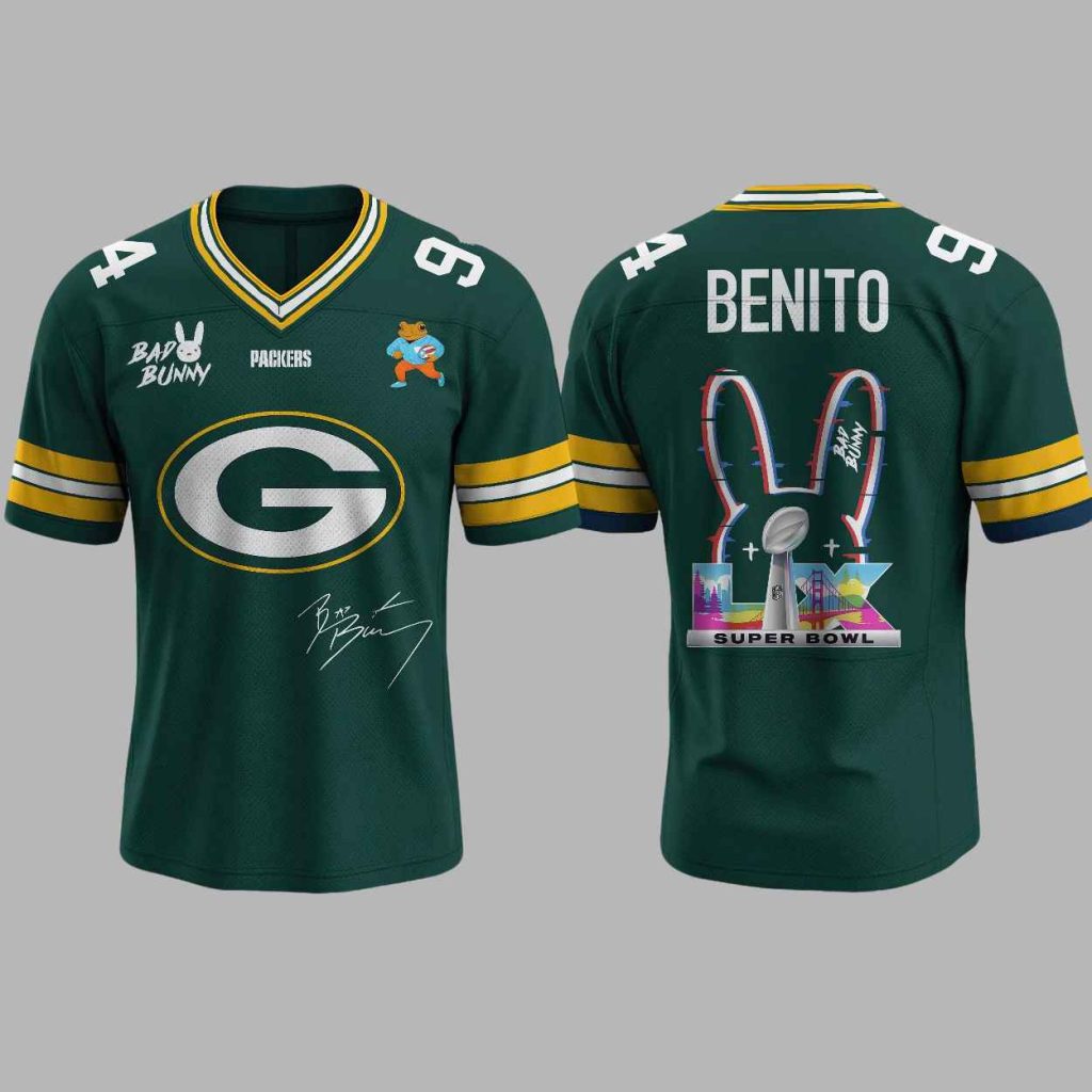 Packers Bad Bunny 2026 Customized Jersey 3