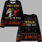 Pray For The Wicked Ugly Christmas Sweater