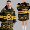 Pittsburgh Football Unisex Blanket Hoodie 2